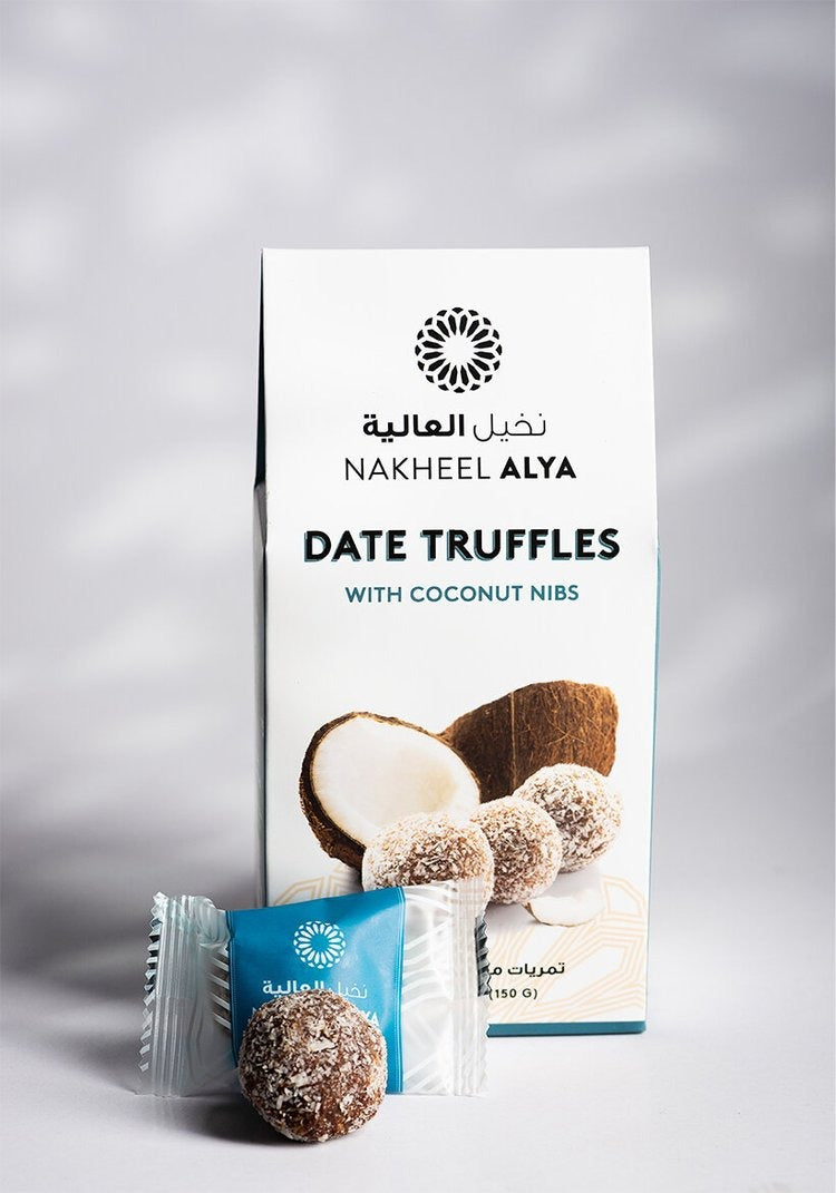 Nalya Coconut Nibs Date Truffles 150Gm