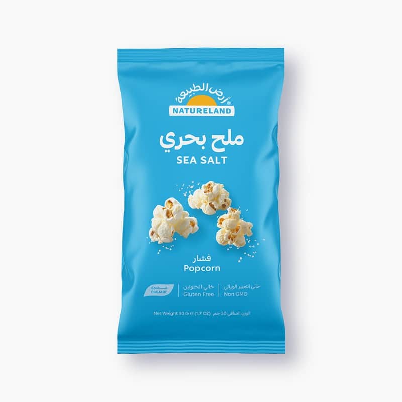 Natureland Sea Salt Popcorn 50Gm