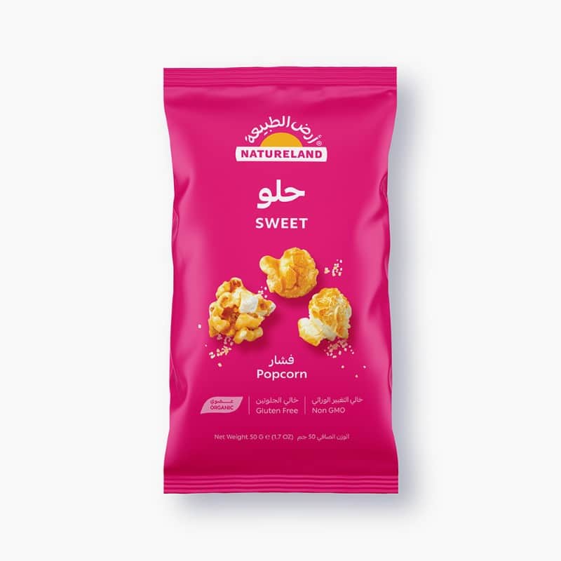 Natureland Sweet Popcorn 50Gm