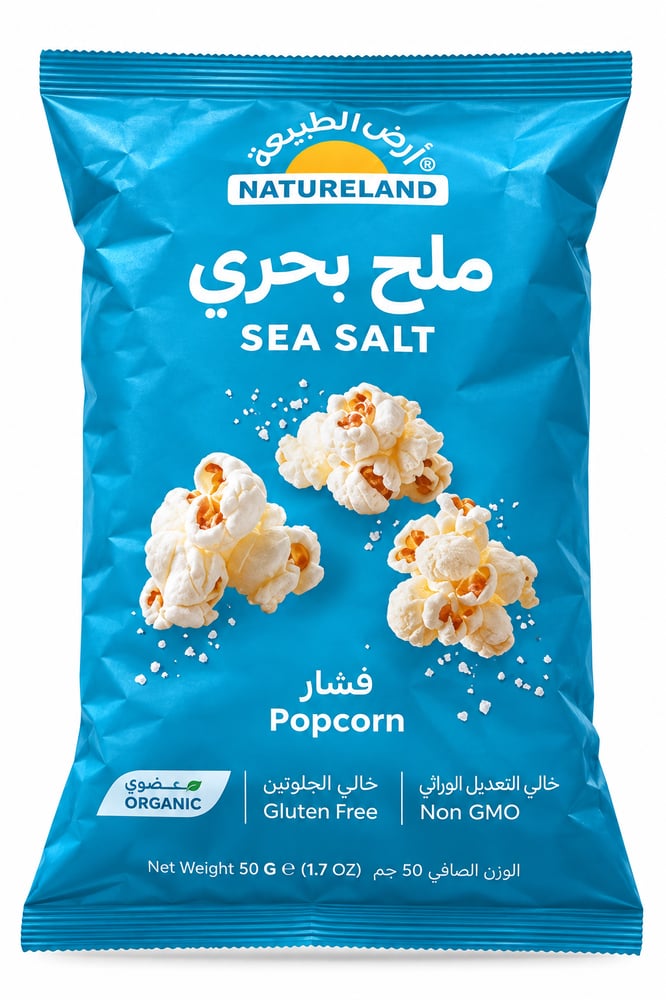Natureland Sea Salt Popcorn 30Gm