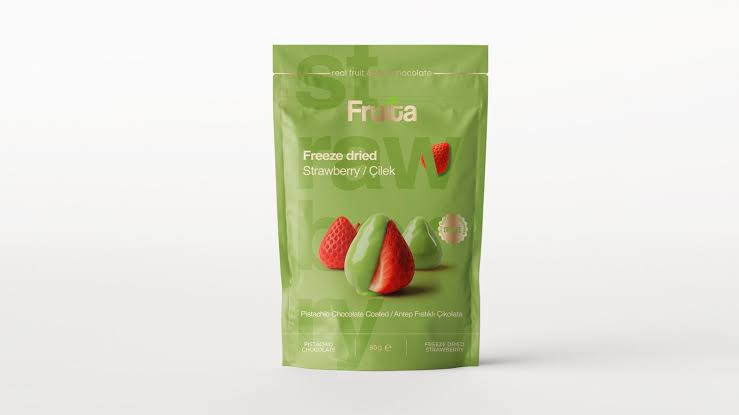 Fruita Pistachio Choco Coated Strawberry 80Gm