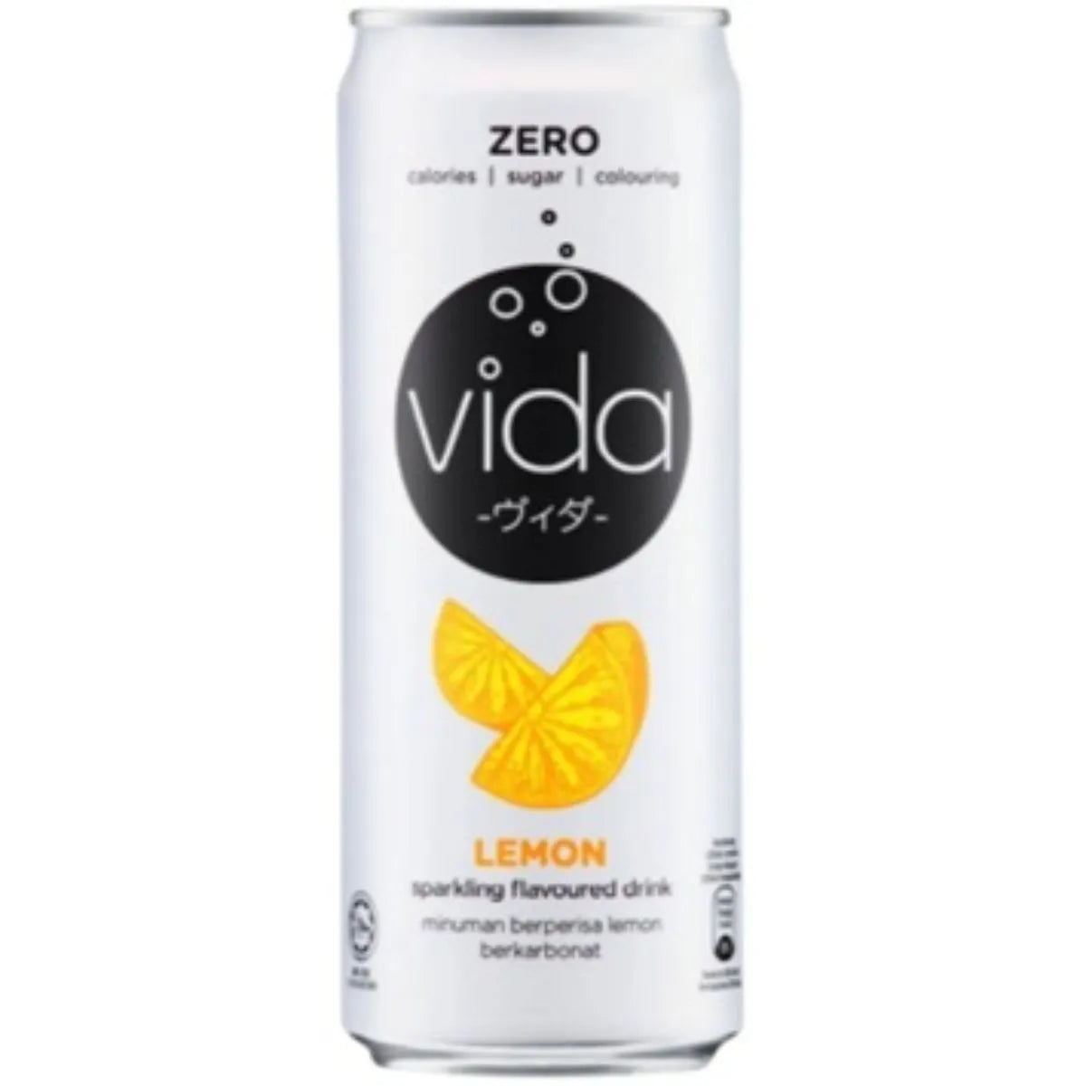 Vida Lemon Zero Sparkling Drink 325Ml