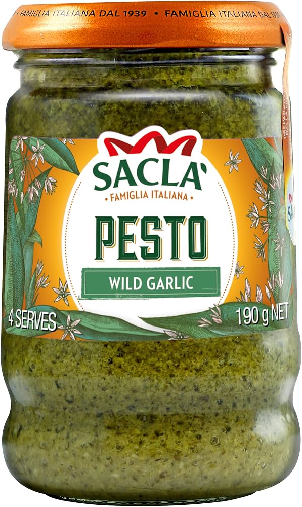 Sacla Wild Garlic Pesto 190Gm