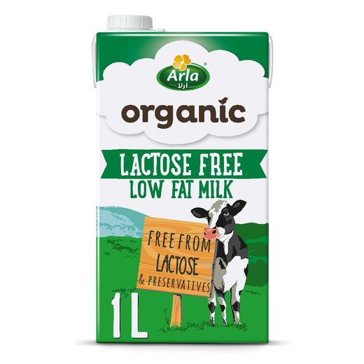 Arla Uht Full Fat Organic Milk 1Ltr