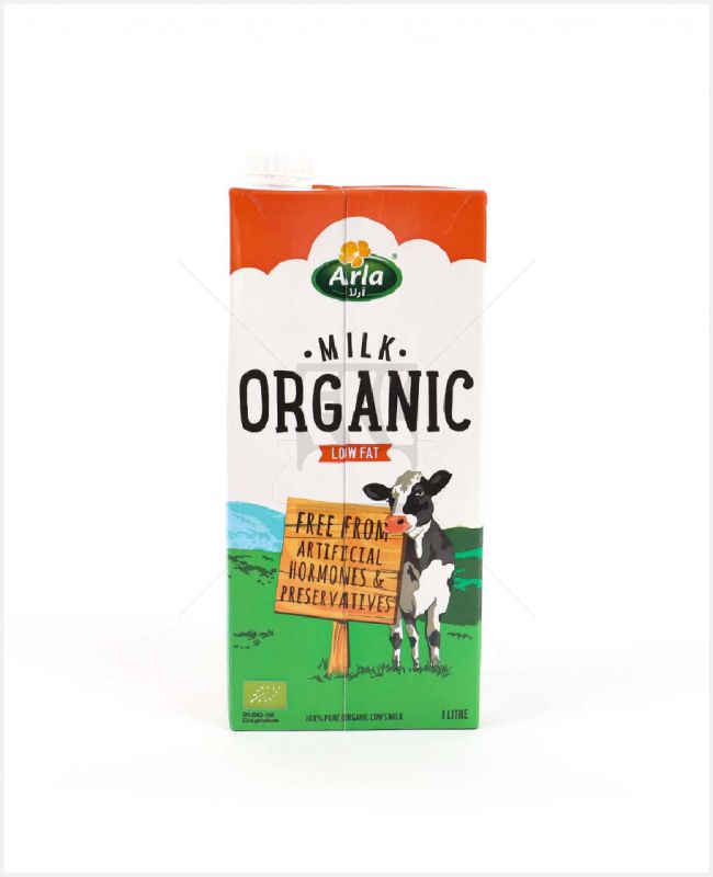 Arla Uht Low Fat Organic Milk 1Ltr