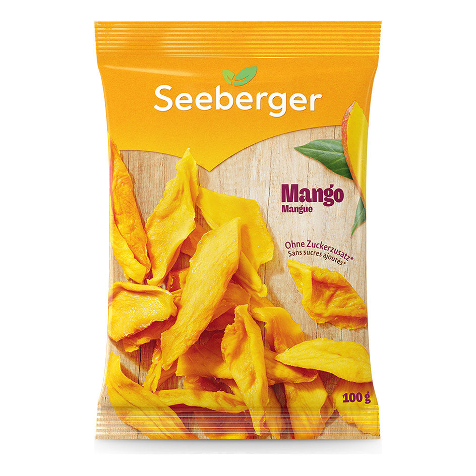 Seeberger Mango Dried Strips 100g