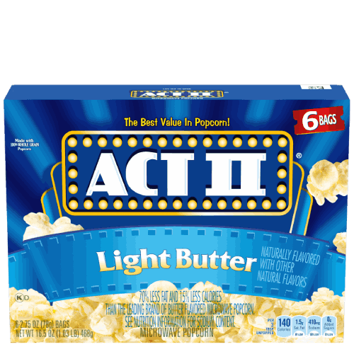 Act Ii Butter Light Popcorn 255Gm