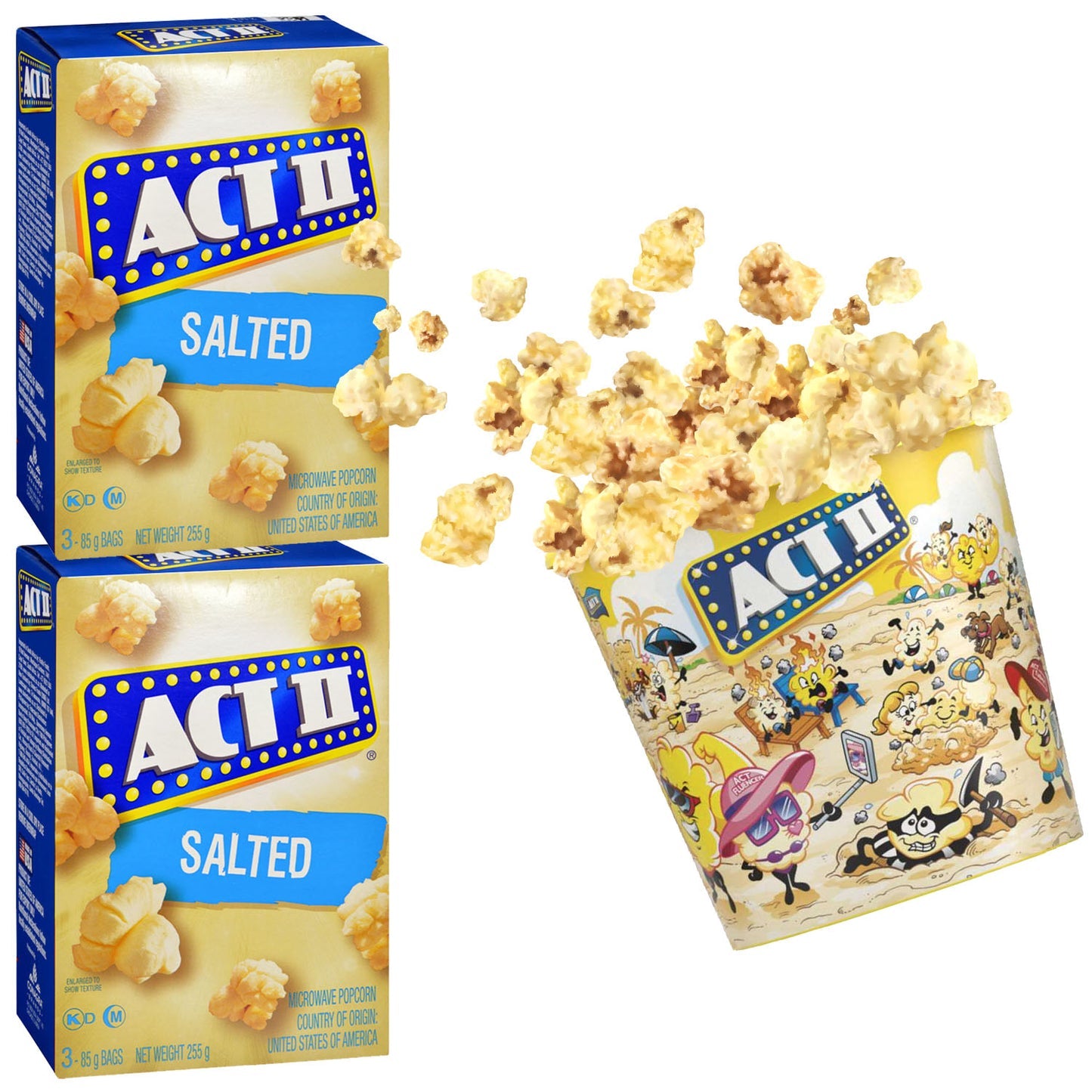 Act Ii Salted Popcorn 255Gm