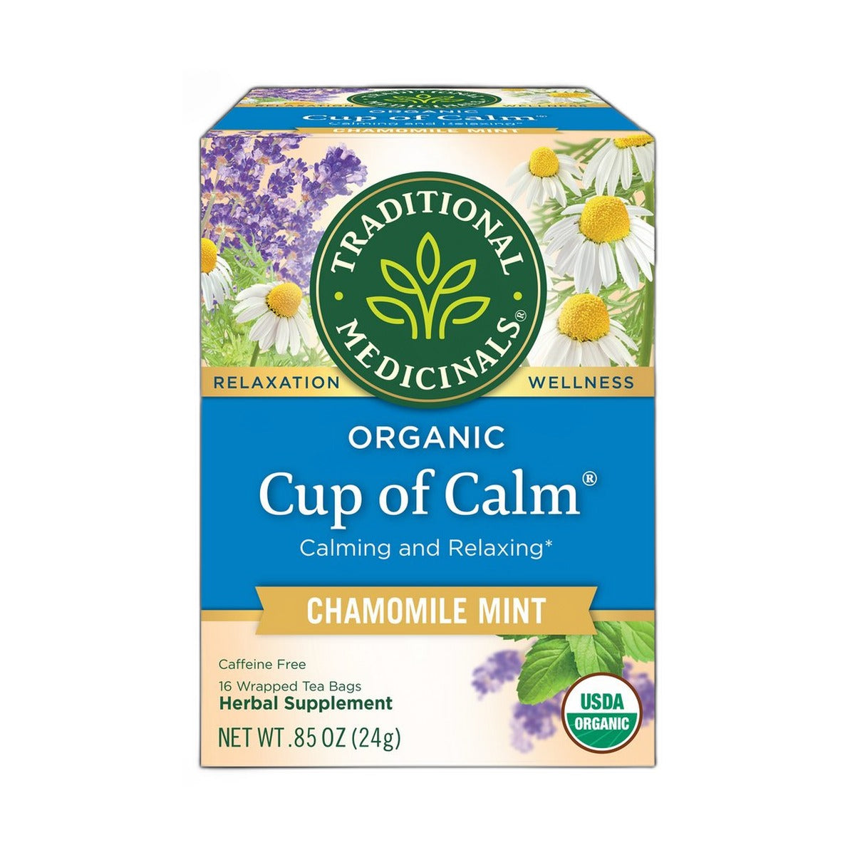 Traditional Medicinals Cup Of Calm Tea 24g