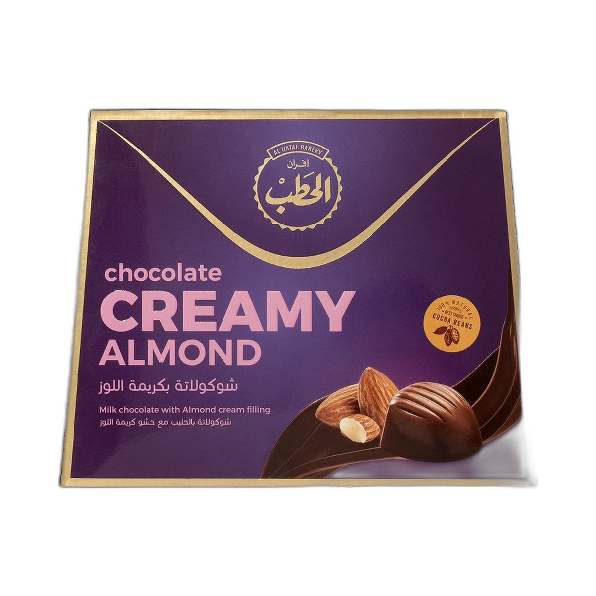 Al Hatab Bakery Creamy Almond Chocolate 200g