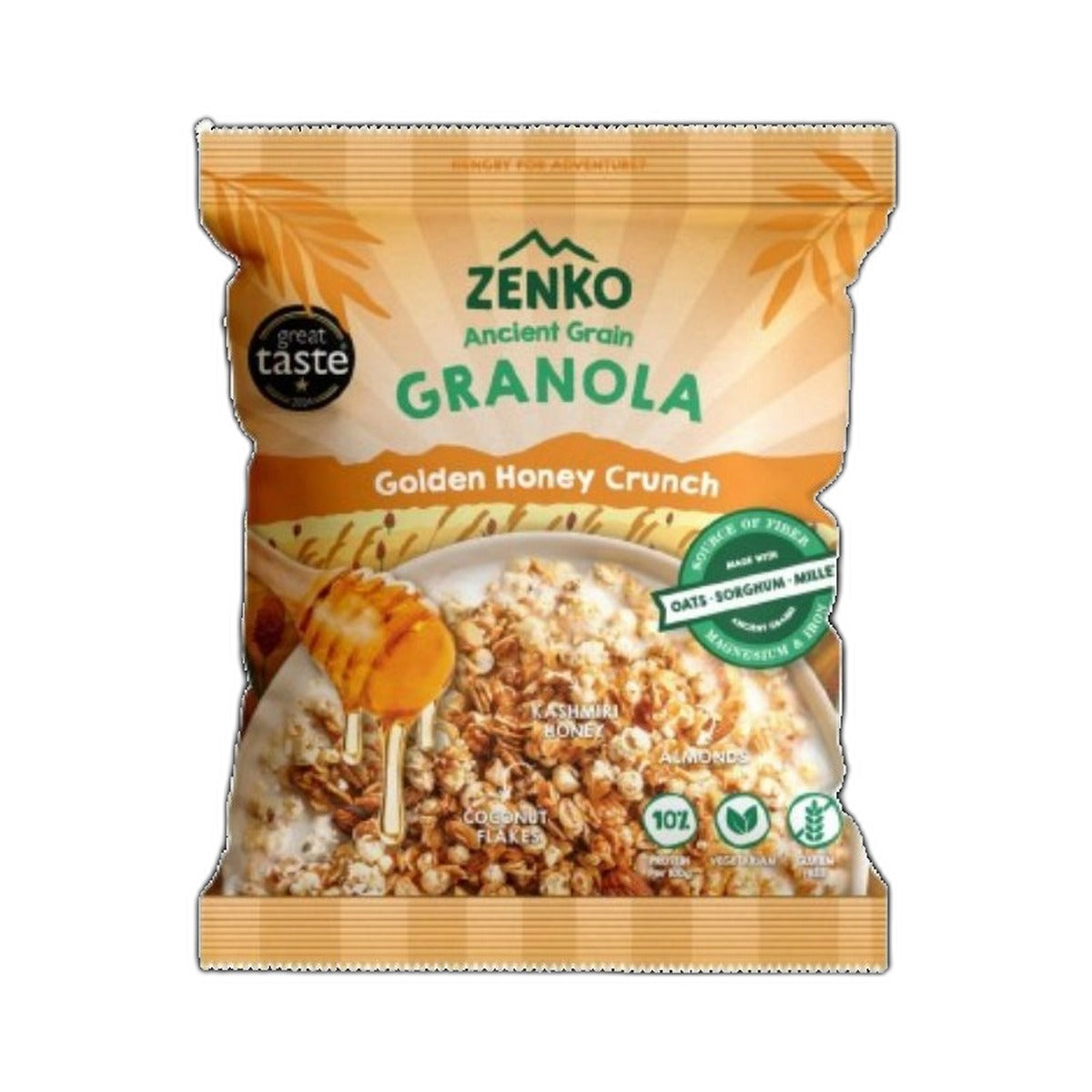Zenko Golden Honey Crunch Granola 50Gm