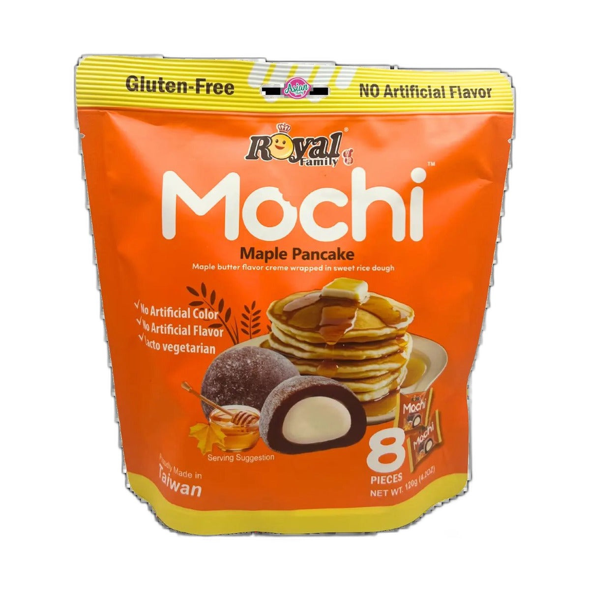 Royal Family Maple Pancake Gluten Free Mochi 120g