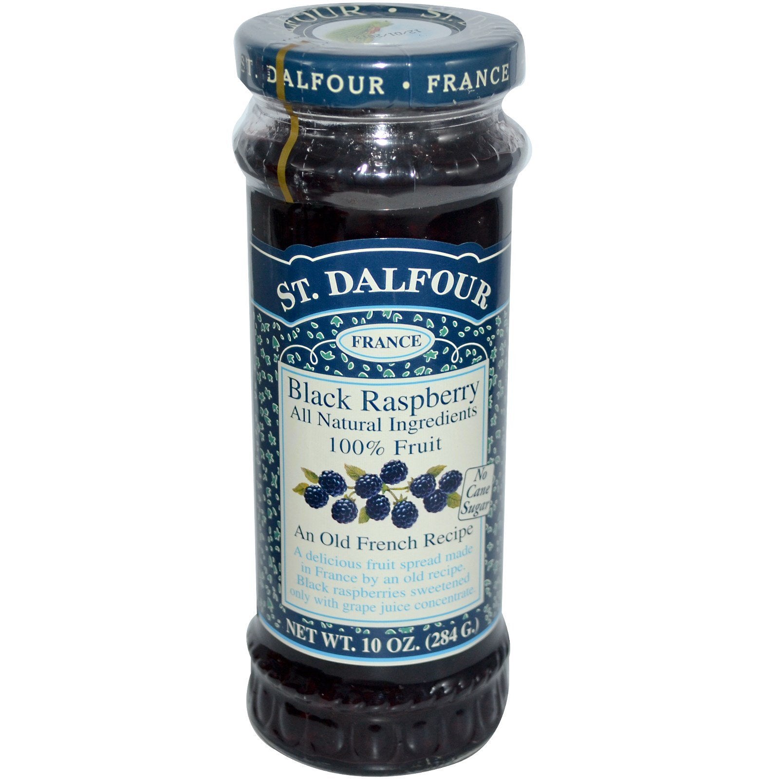St.Dalfour Black Rasepberry Jam 284Gm