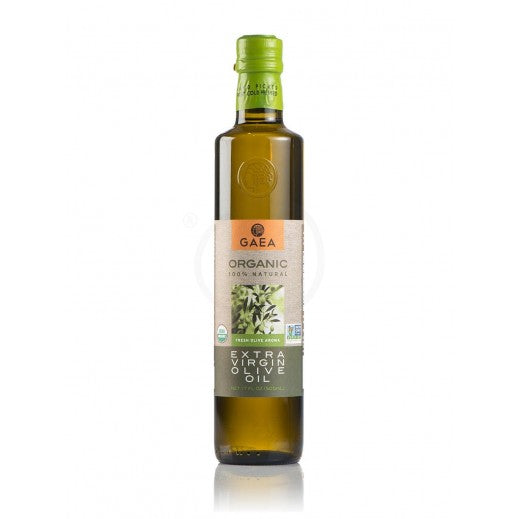 Gaea Extra Virgin Organic Olives Oil 500Ml