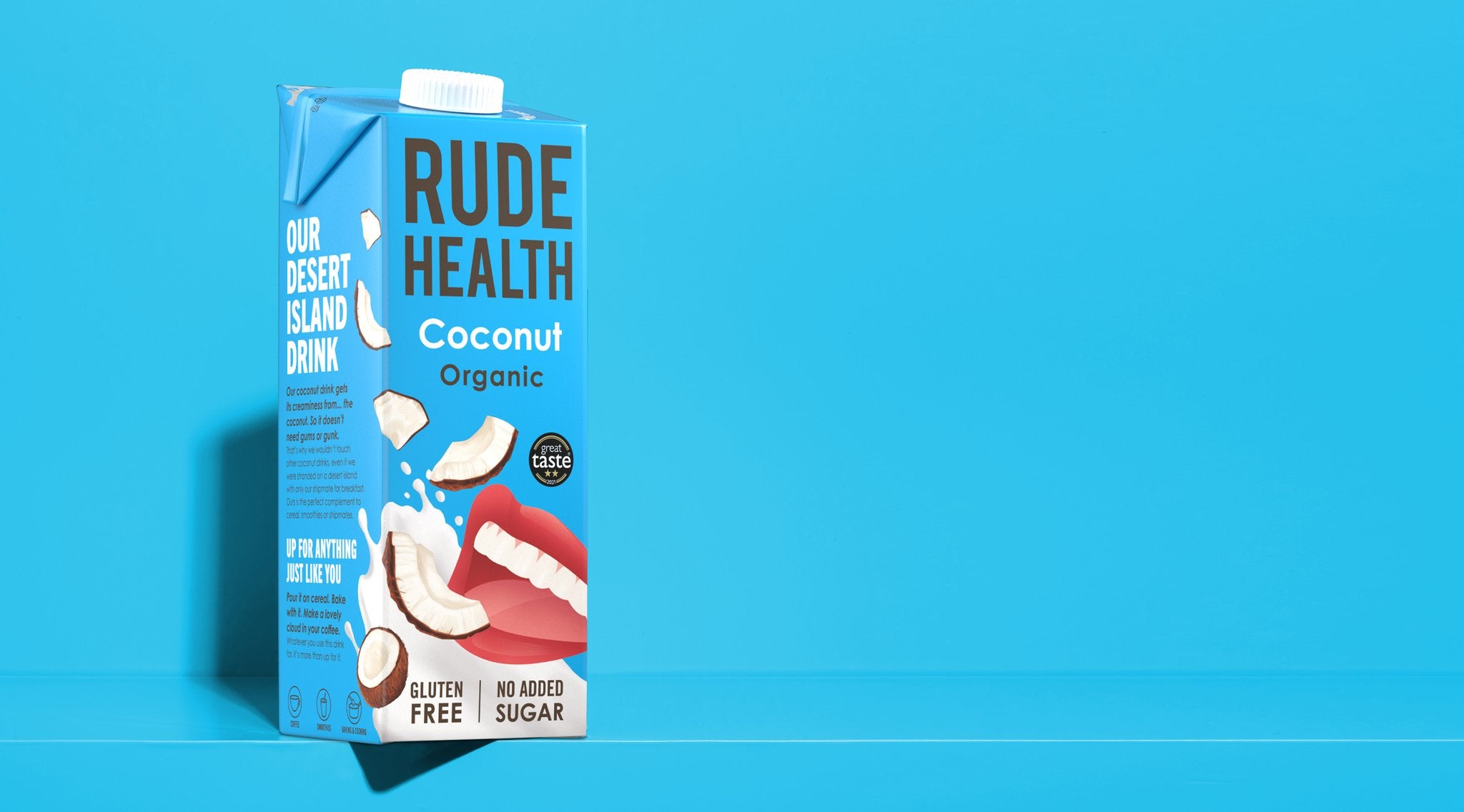 Rude Health Coconut Organic Drink 1Ltr