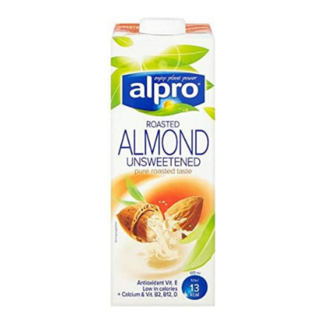 Alpro Unsweetened Almond Drink 1Ltr