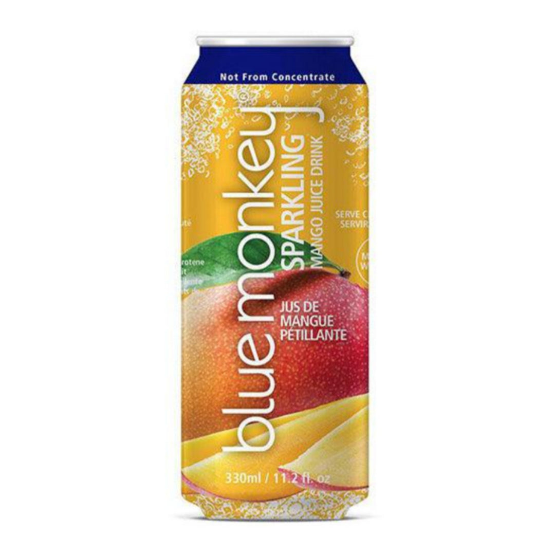 Blue Monkey Mango Sparkling Juice 330Ml
