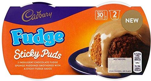 Cadbury Choclate Fudge Sponge Sticky Puds 95gm