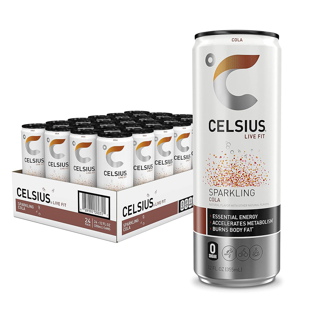 Celsius Cola Sparkling 355ml (12 pcs)