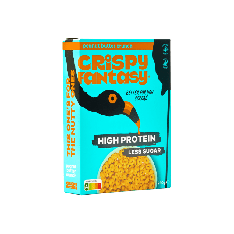 Crispy Fantasy Peanut Butter High Protein Cereal 250Gm