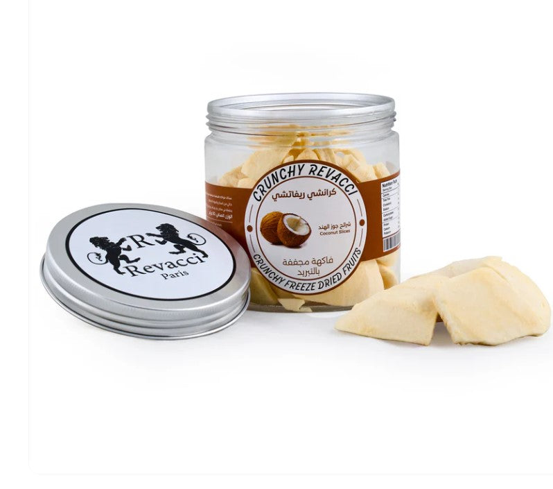 Crunchy Revcacci Freeze Dried Coconut Slice 50Gm