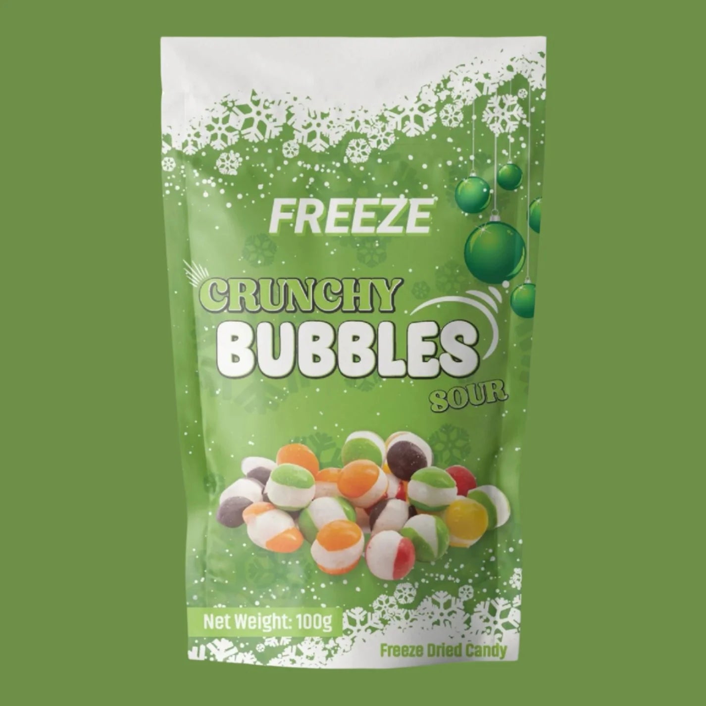 Freeze Dried Candy Crunchy Bubble Sour 50gm
