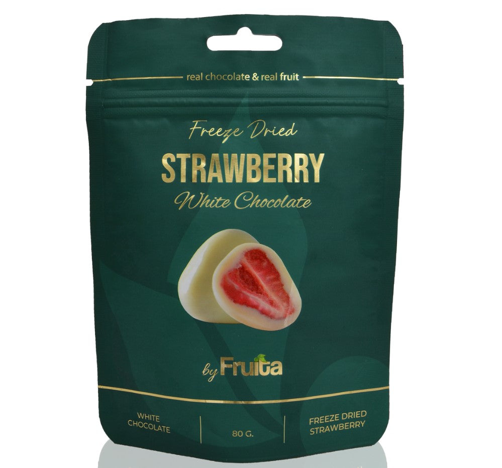 Fruita_Freeze Dried white Chocolate Strawberry Hsquare Kuwait