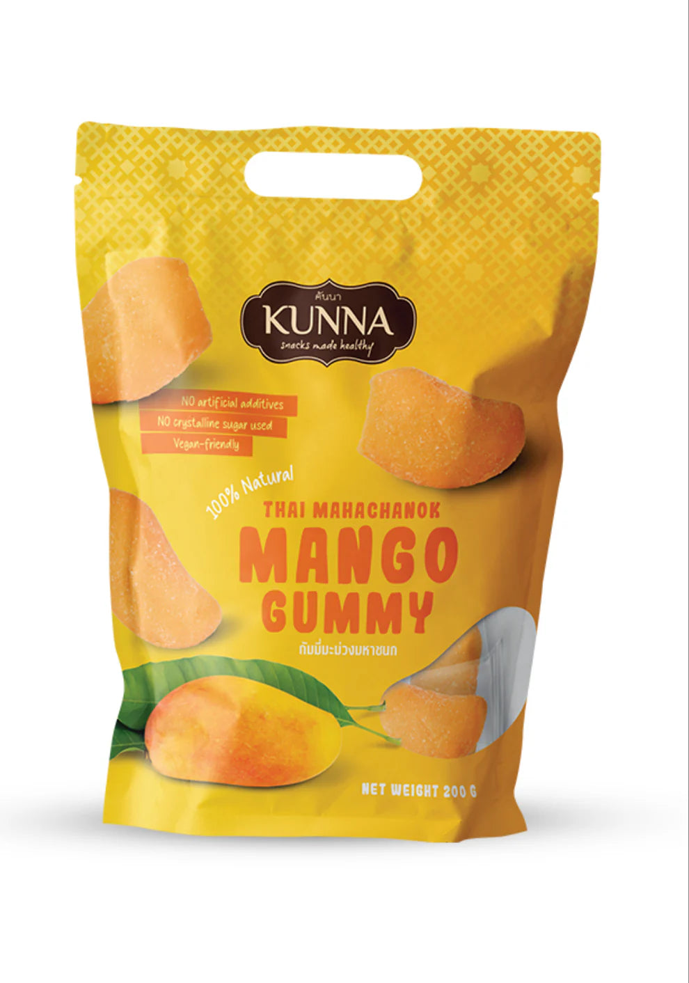 Kunna Mango Natural Gummy 100Gm