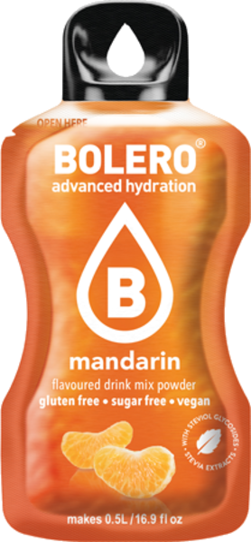 Bolero Mandarin Sugar-Free Drink Mix 3g - product packaging