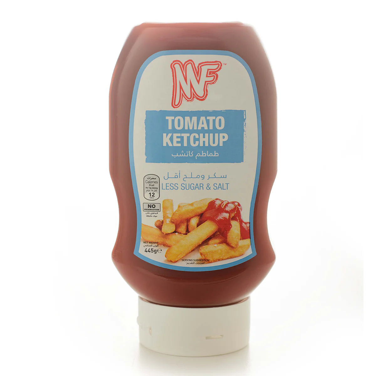 Mf Less Sugar And Less Salt Tomato Ketchup 445Gm
