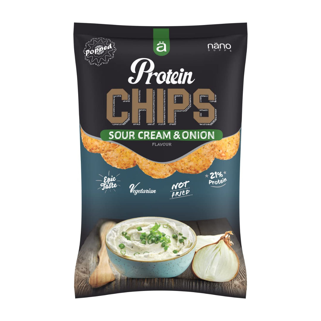Nano Sour Cream & Onion Protein Chips 40Gm