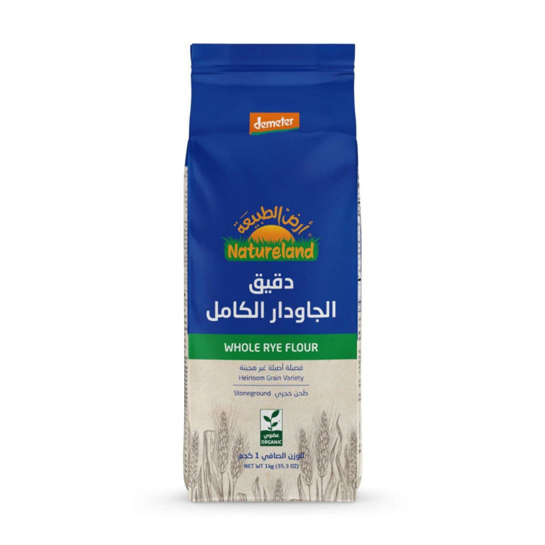 Natureland Whole Rye Flour 1Kg