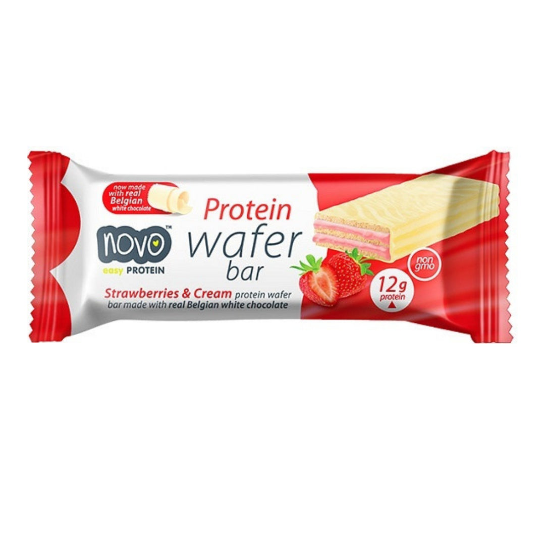 ويفر نوفو بروتين بالفراولة 40 جم