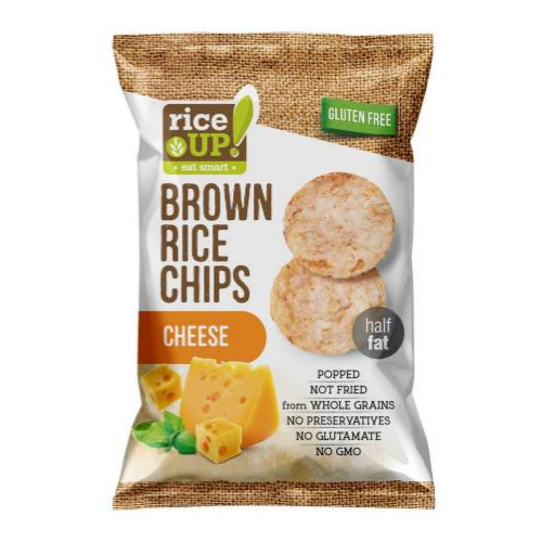 Rice Up Cheese Rice Chips 25Gm
