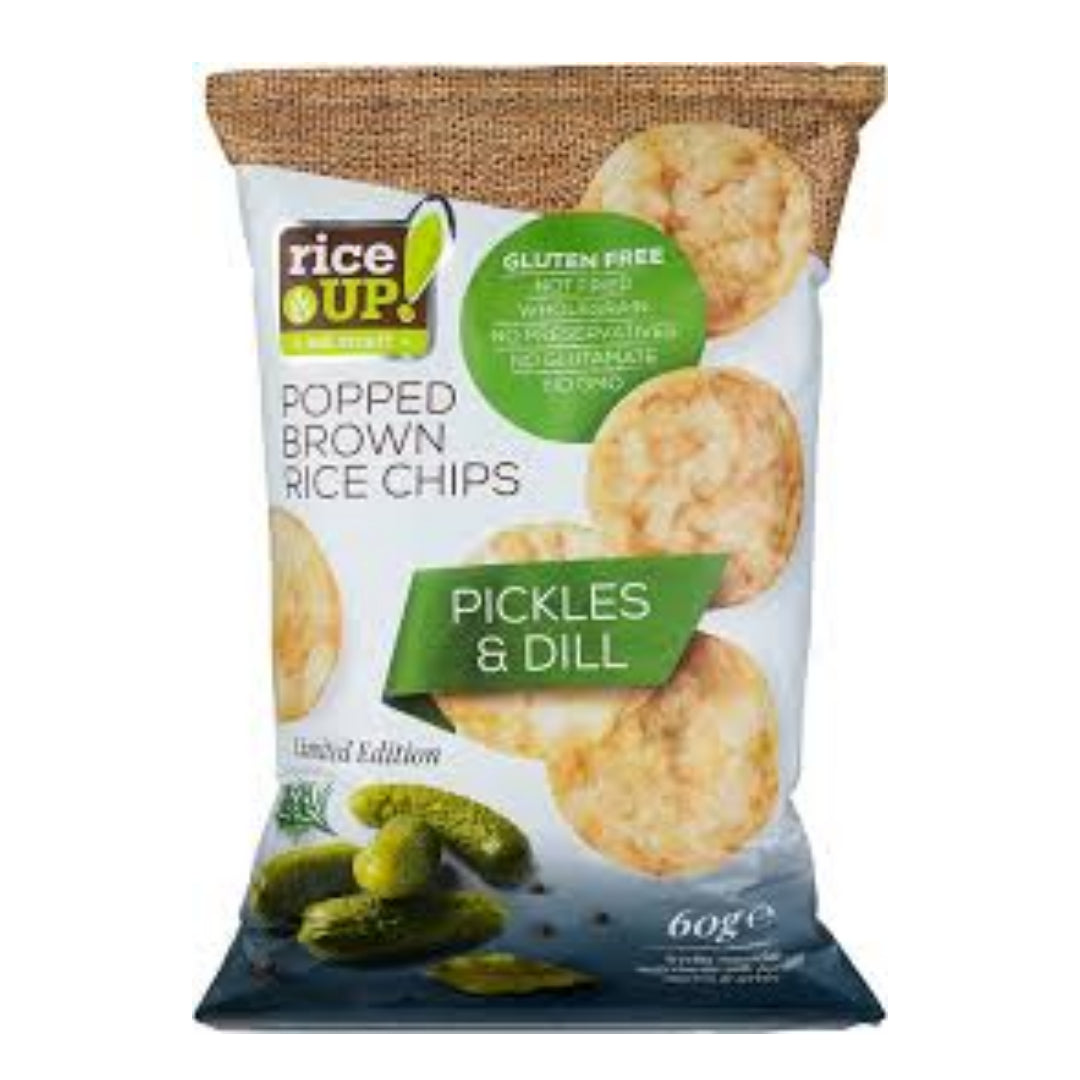 Rice Up Pickles & Dil Rice Chips 60Gm