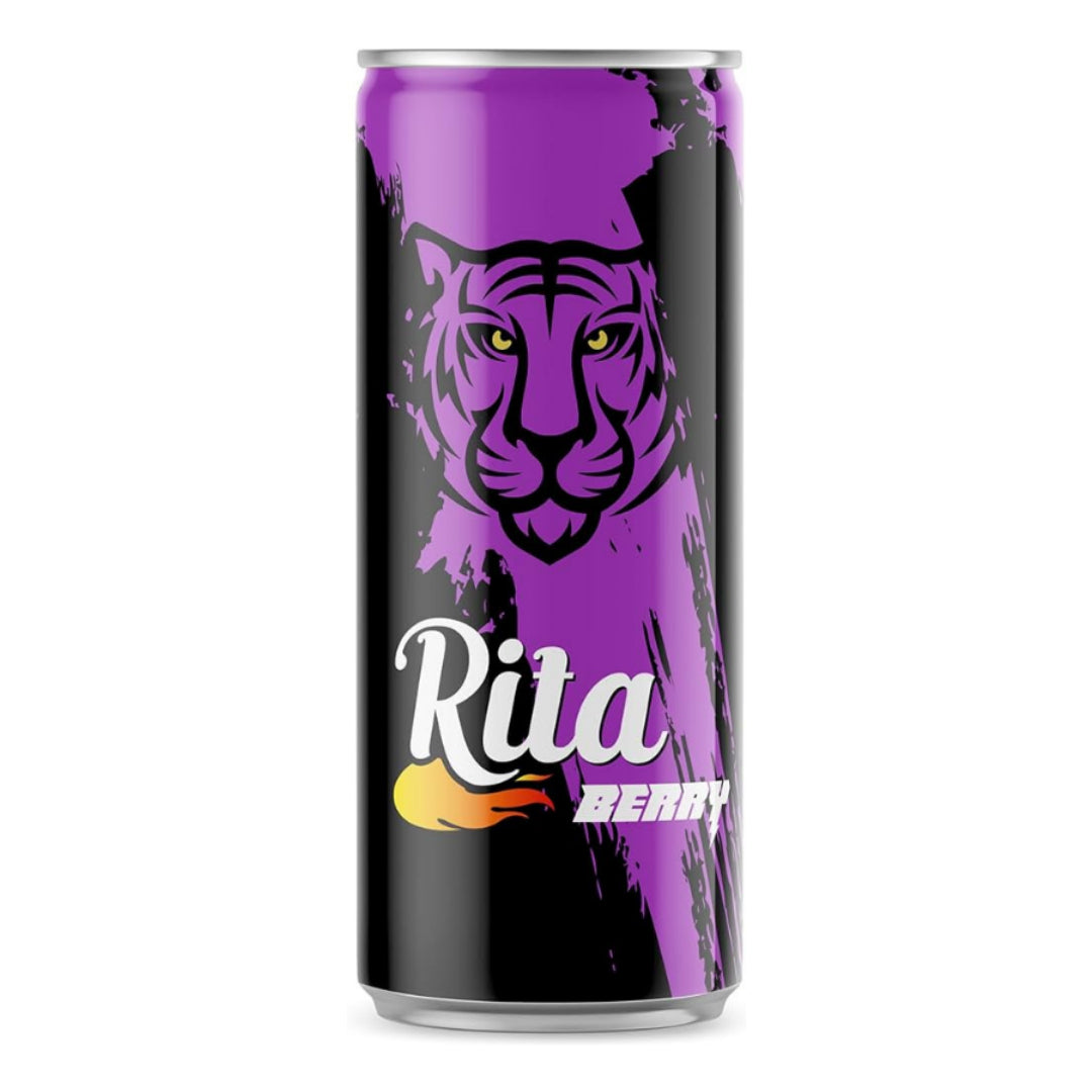 Rita Berry Sparkling Drink Slim Can 240Ml