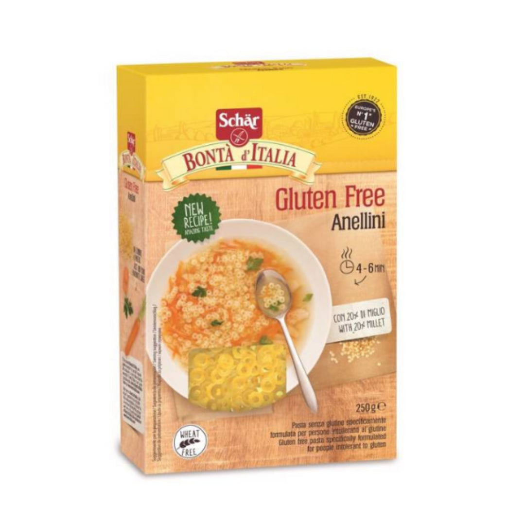 Schar Anellini Gluten Free Pasta 250Gm