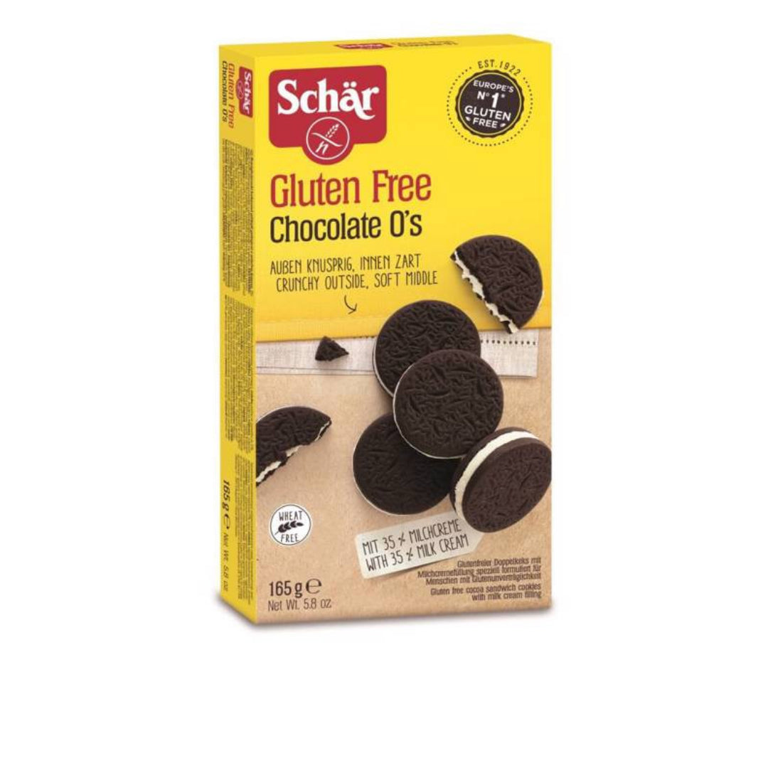Schar Chocolate O Gluten Free Biscuit 165Gm