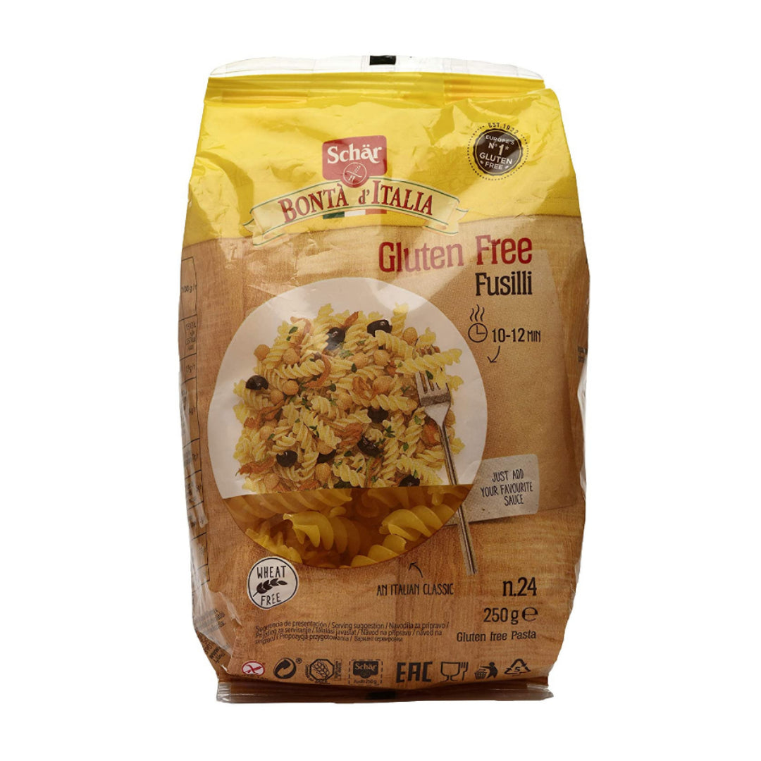 Schar Fusili Gluten Free Pasta 250Gm