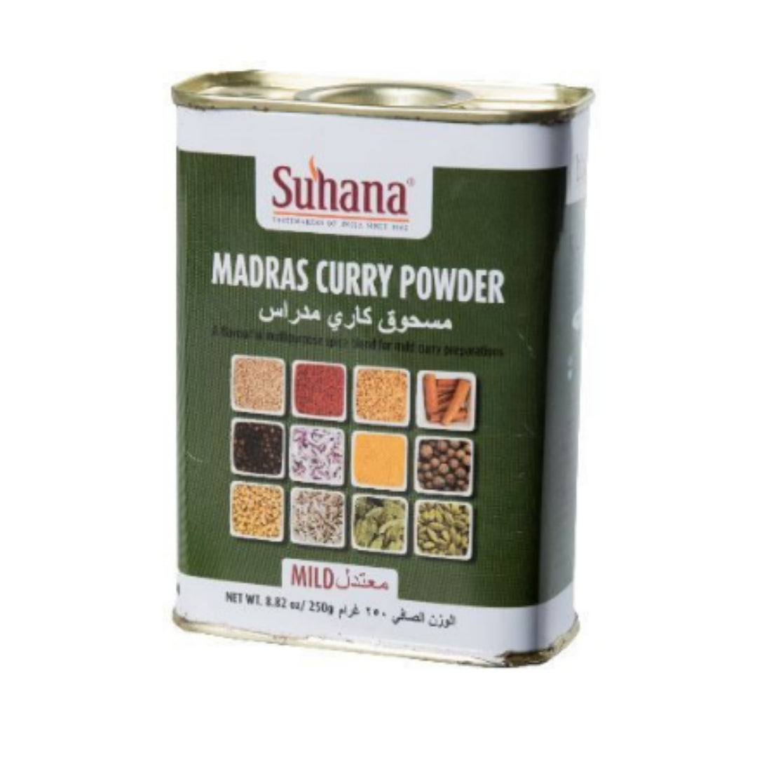Suhana Madras Curry Mild Spices Powder 250Gm