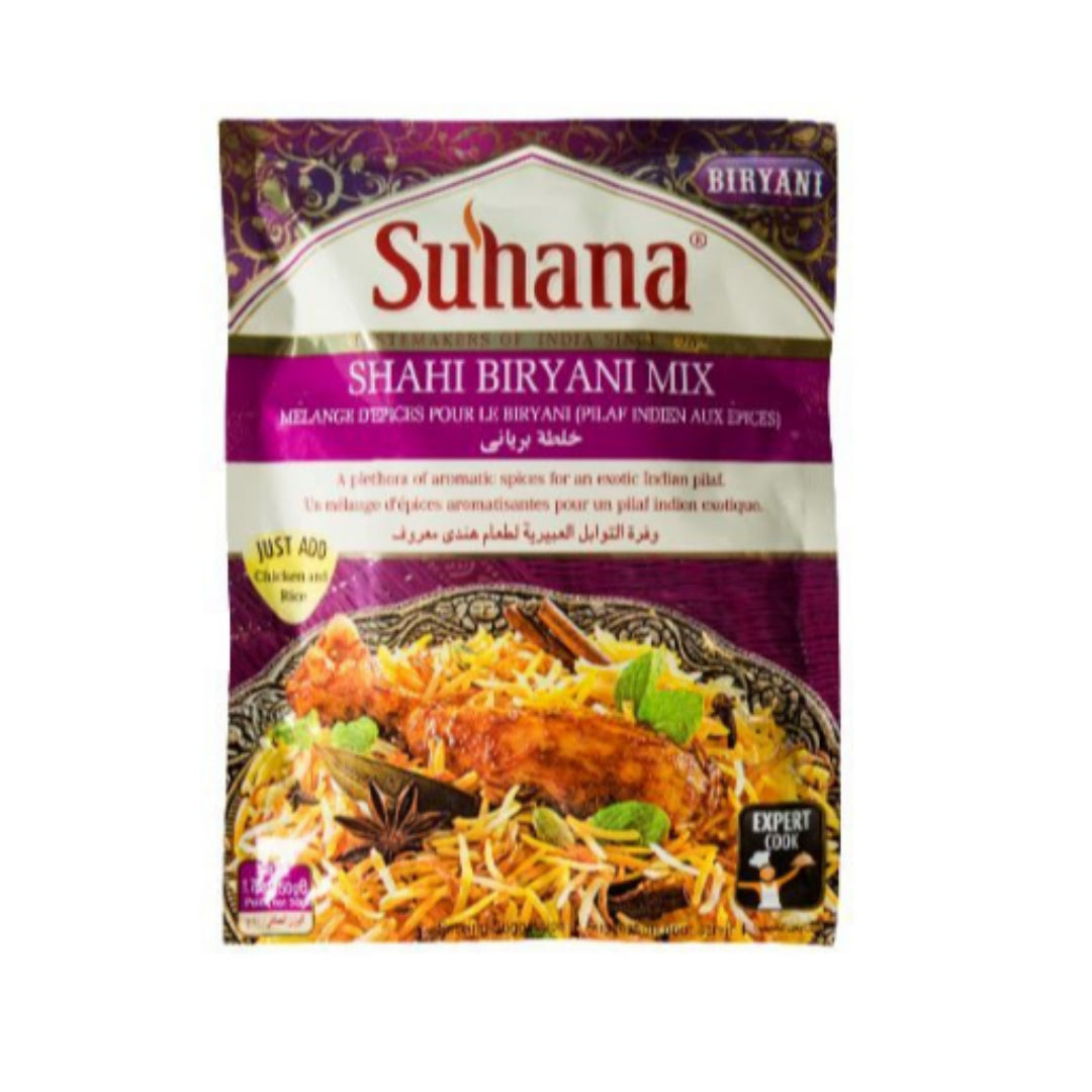 Suhana Shahi Biryani Masala Mix 50Gm