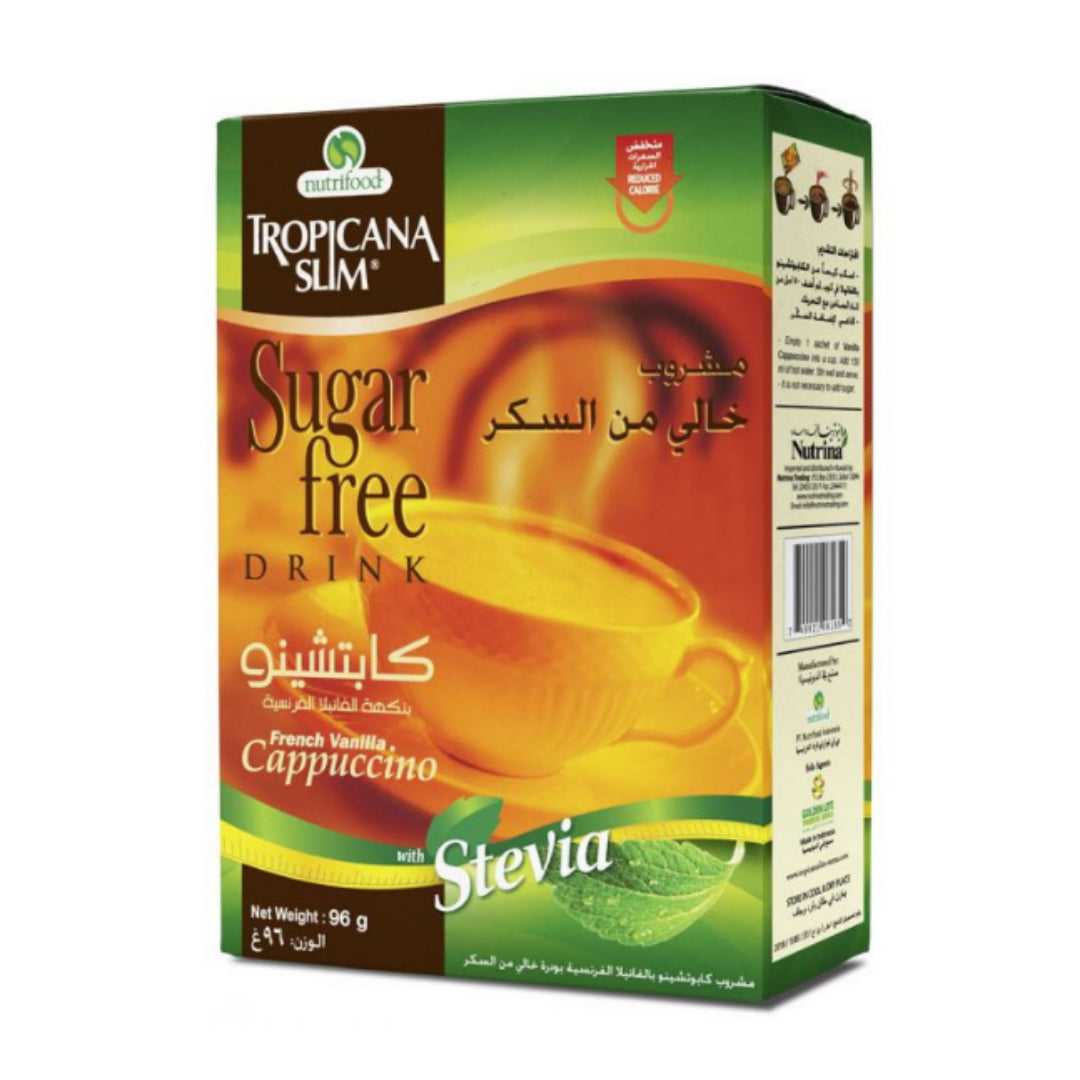 Tropicana Cappuccino W Stevia Sf Coffee 96Gm