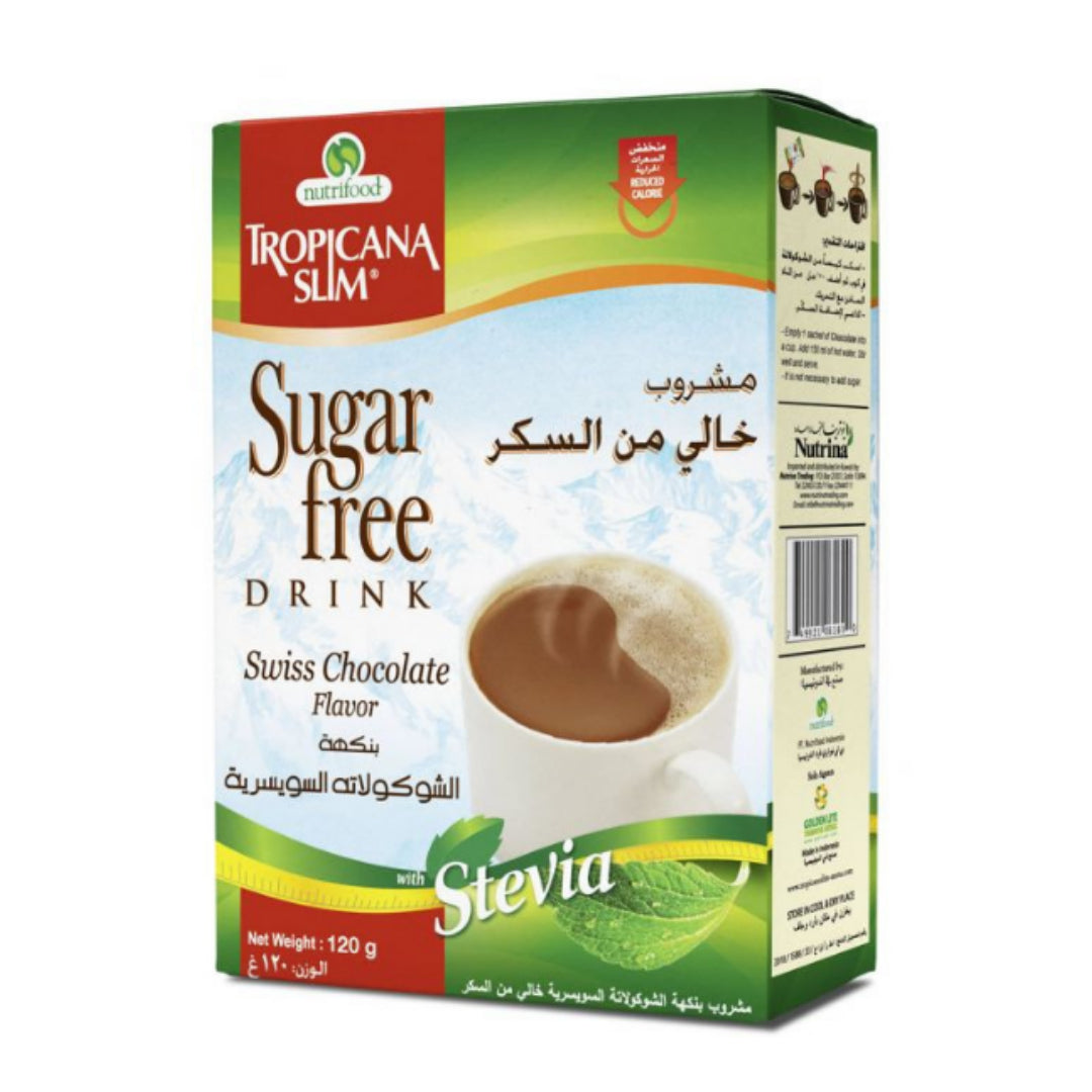 Tropicana Chocolate With Stevia Sugar Free Coffee 120Gm