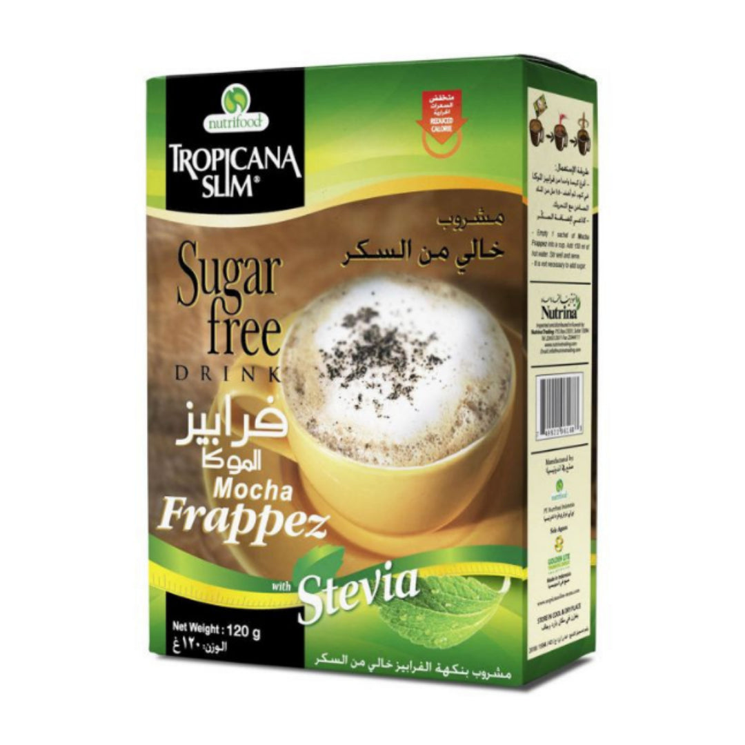 Tropicana Frappez W Stevia Sf Coffee 120Gm