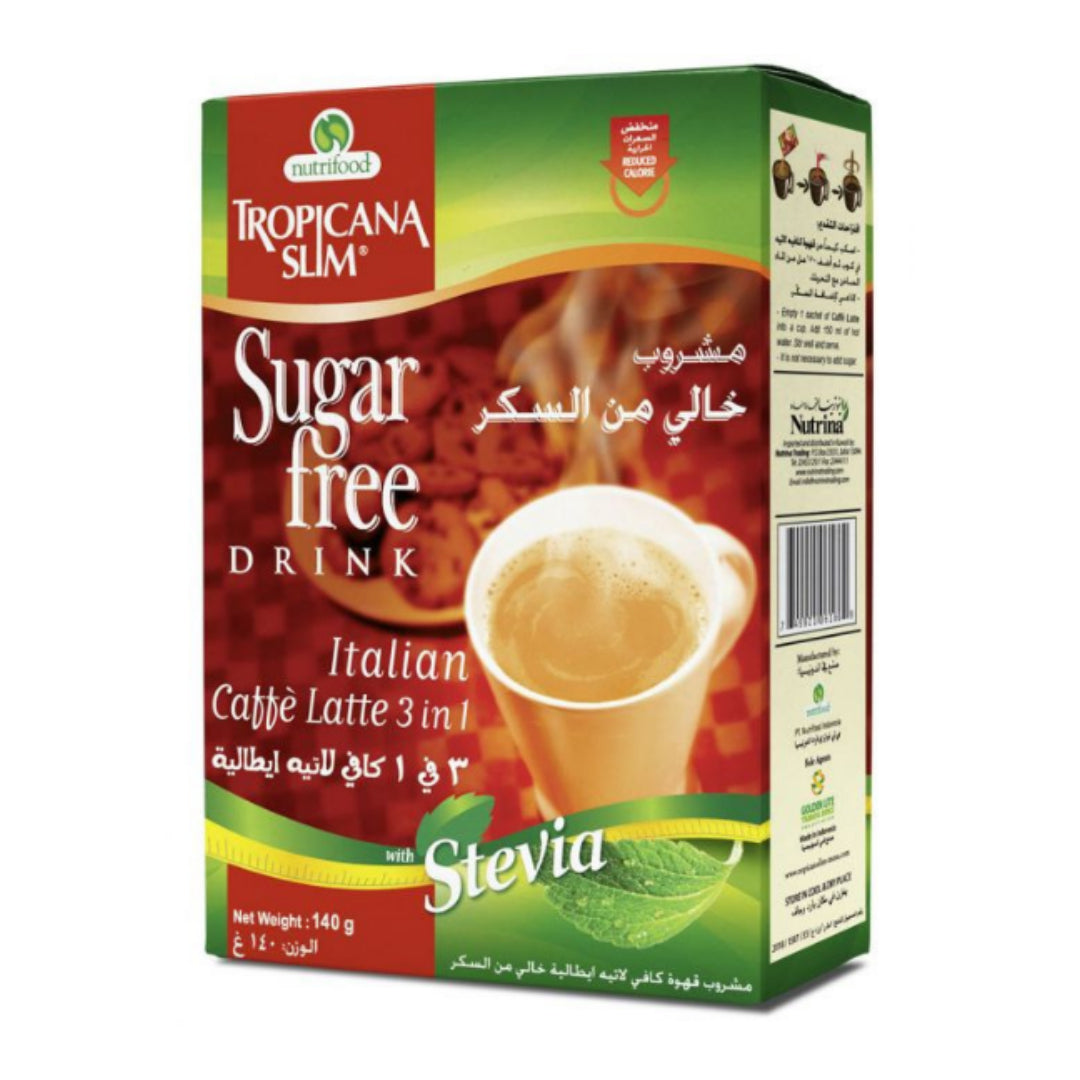 Tropicana Italian Café Latte W Stevi Sf Coffee 140Gm