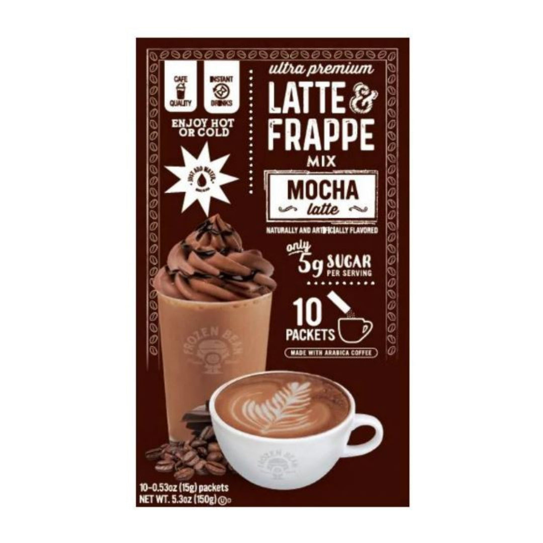 Ultra Premium Frozen Beans Mocha Latte and Frappe Mix 10 sticks 15g (150g)