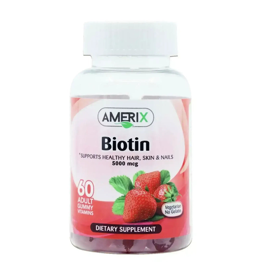 Amerix Biotin Adult Gummies 60'S: