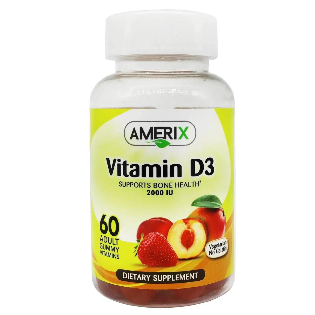 Amerix Vitamin D3 Adult Gummies 60pcs
