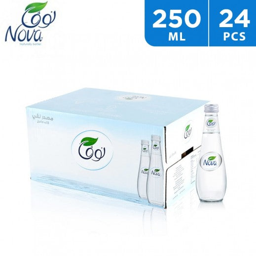 Nova Glass Bottled Still Water 250Ml x 24