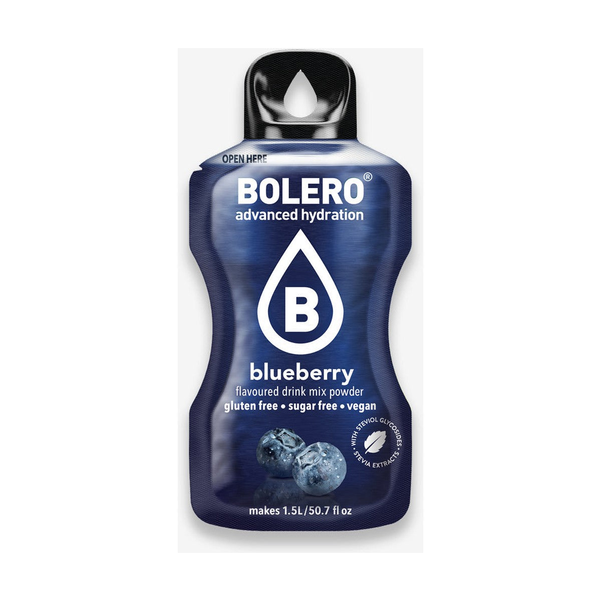 Bolero Blueberry Sugar-Free Drink Mix 9g